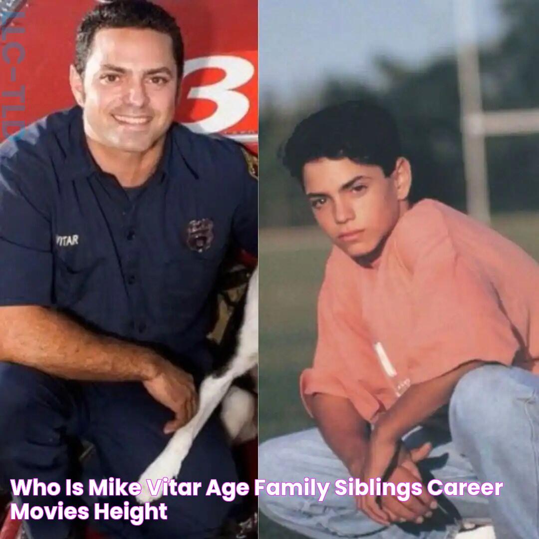 Who is Mike Vitar? Age, family, siblings, career, movies, height