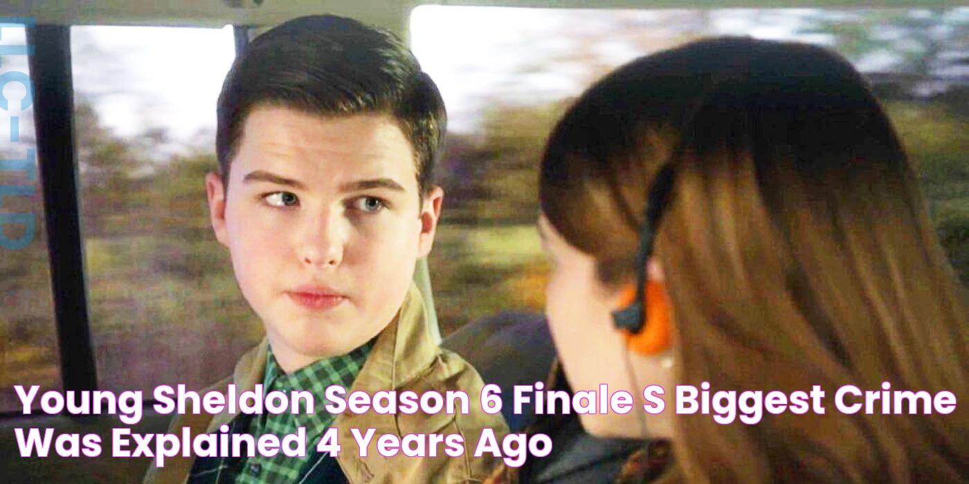 Young Sheldon Season 6 Finale’s Biggest Crime Was Explained 4 Years Ago