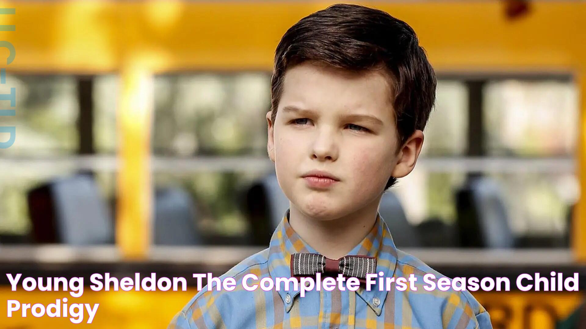 Young Sheldon The Complete First Season Child Prodigy