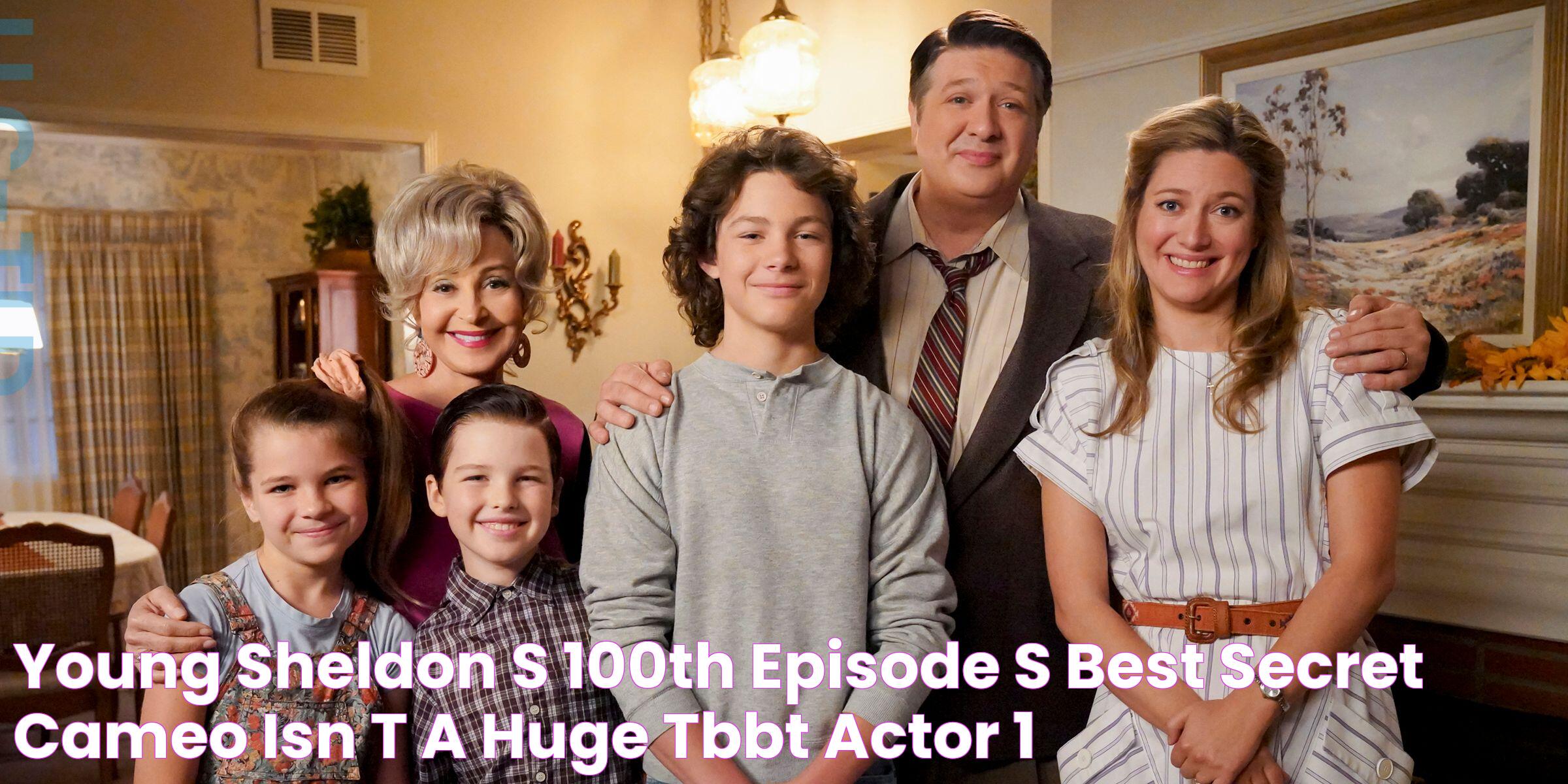 Young Sheldon’s 100th Episode's Best Secret Cameo Isn't A Huge TBBT Actor