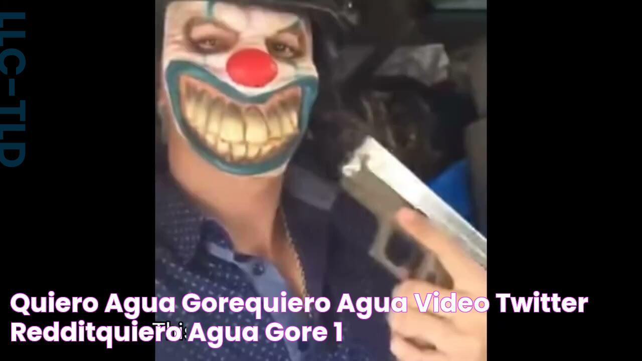 quiero agua gorequiero agua video twitter/redditquiero agua gore