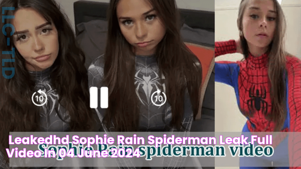 ™⭐ [[LEAKEDHD ]] Sophie Rain Spiderman Leak Full Video in 04 June 2024