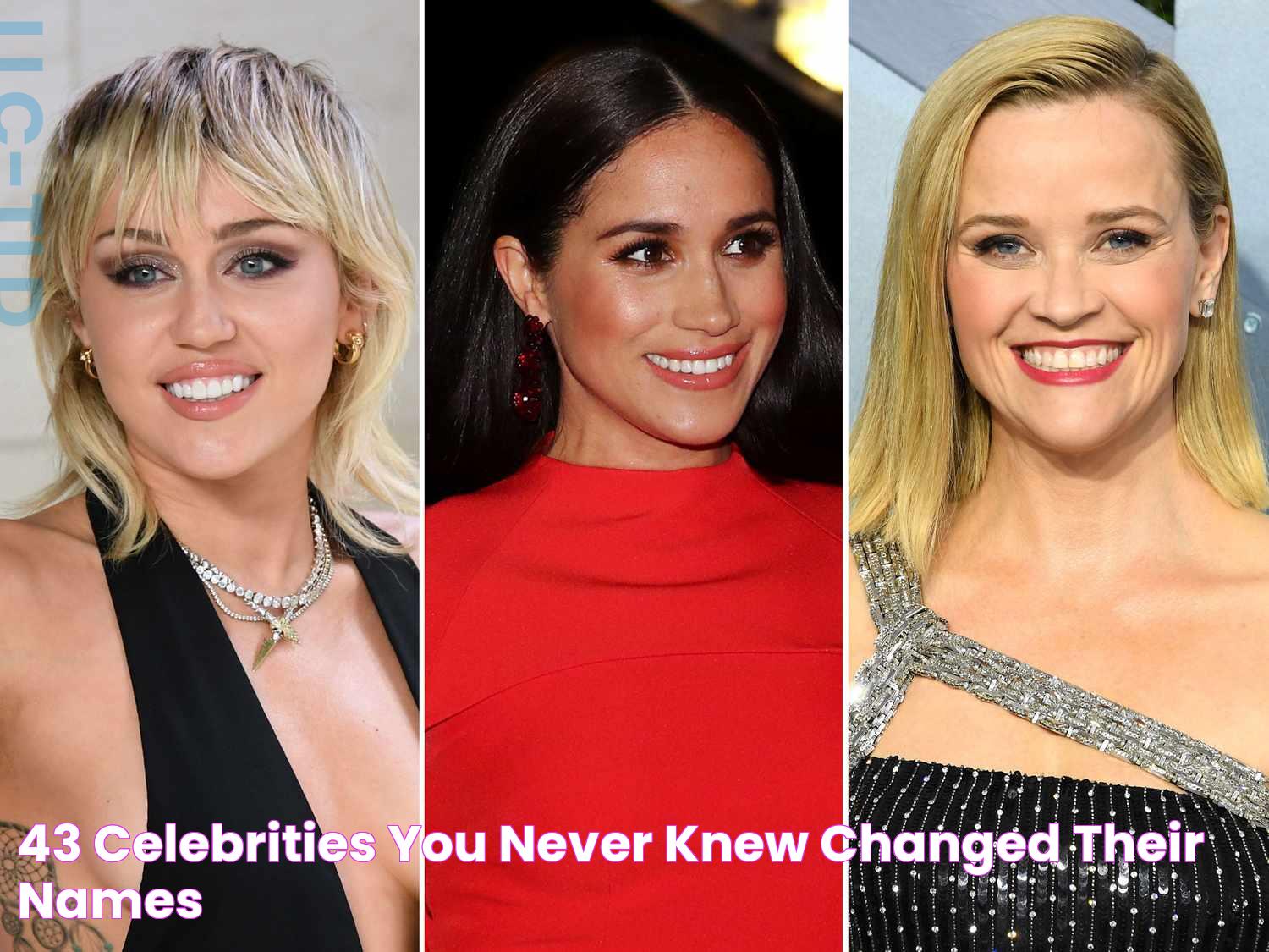 43 Celebrities You Never Knew Changed Their Names