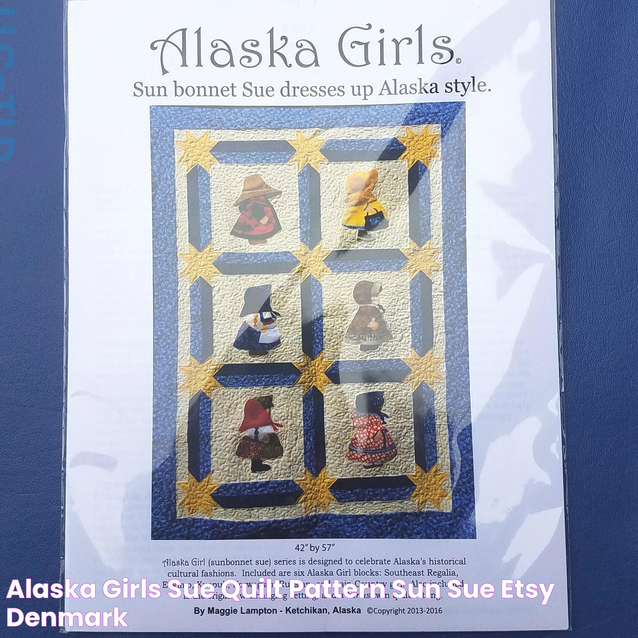 Alaska Girls Sue Quilt Pattern Sun Sue Etsy Denmark