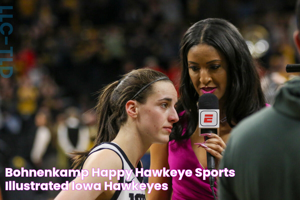 Bohnenkamp Happy Hawkeye Sports Illustrated Iowa Hawkeyes