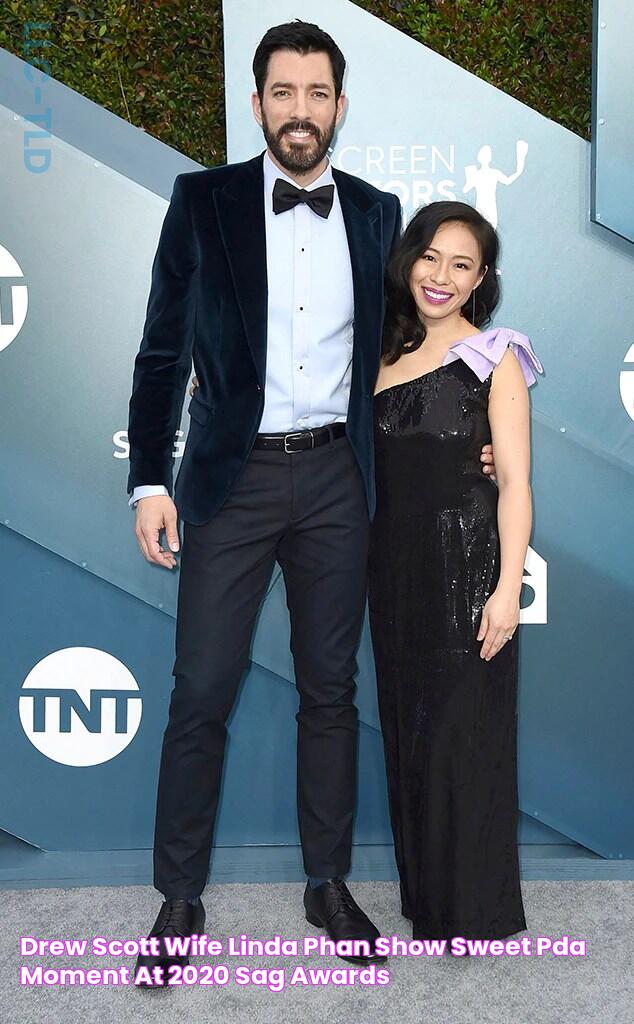 Drew Scott & Wife Linda Phan Show Sweet PDA Moment at 2020 SAG Awards