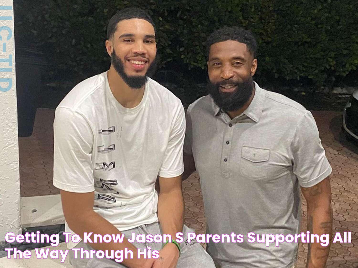 Getting to know Jason's parents Supporting all the way through his