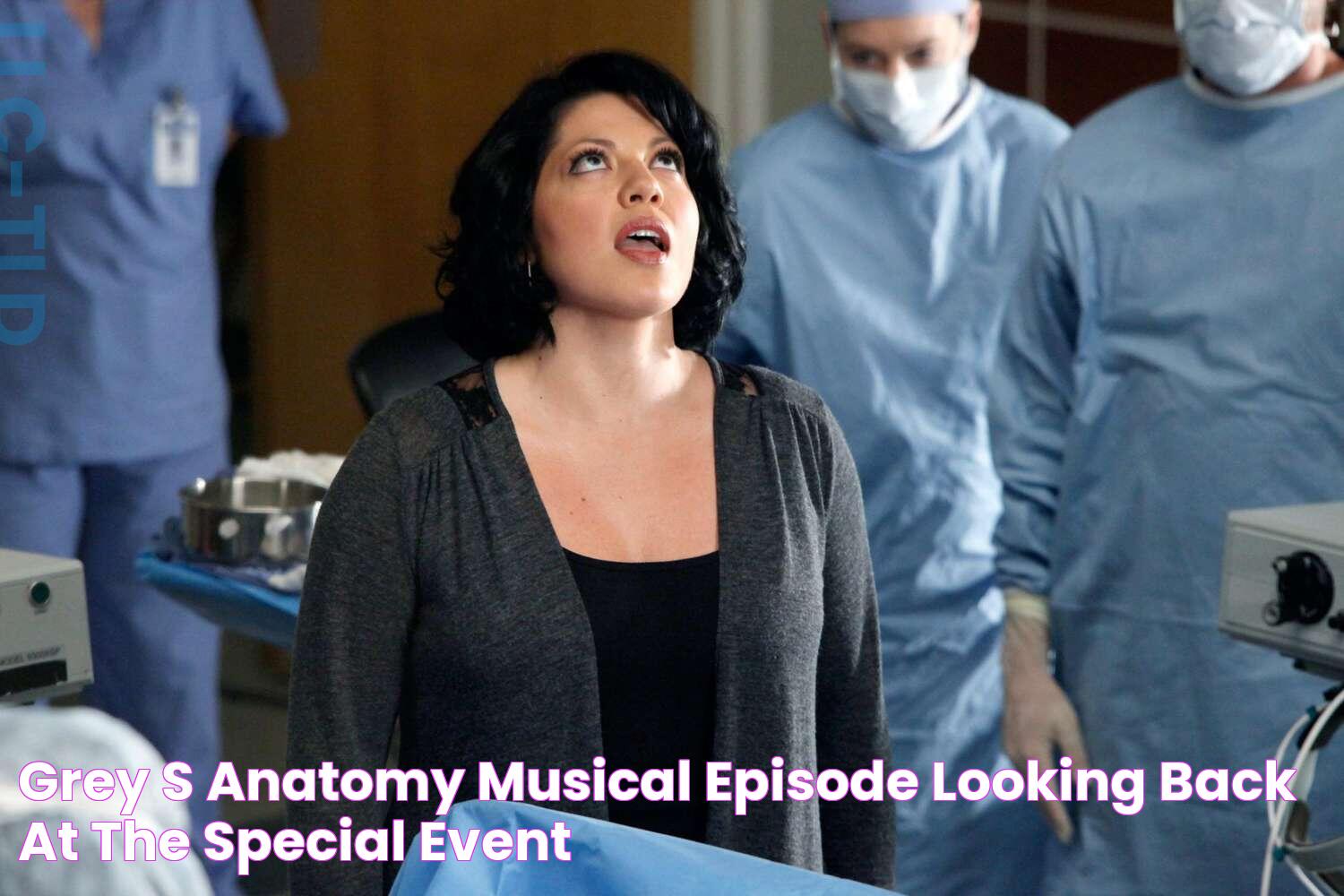 Grey's Anatomy musical episode Looking back at the special event