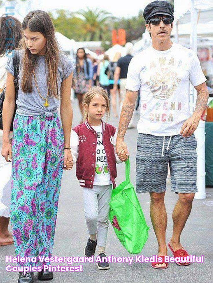 Helena Vestergaard + Anthony Kiedis Beautiful Couples Pinterest