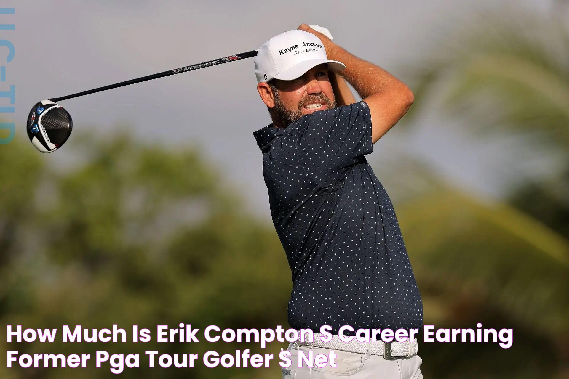 How much is Erik Compton's career earning? Former PGA Tour golfer's net