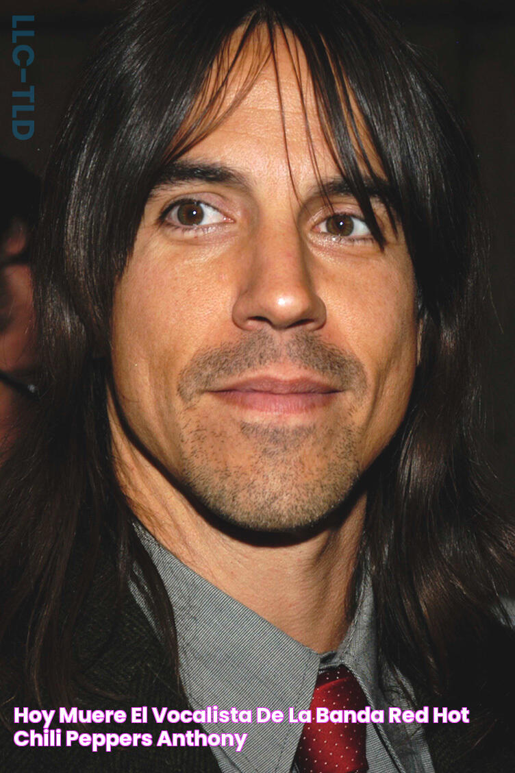 Hoy muere el vocalista de la banda Red hot chili peppers, anthony