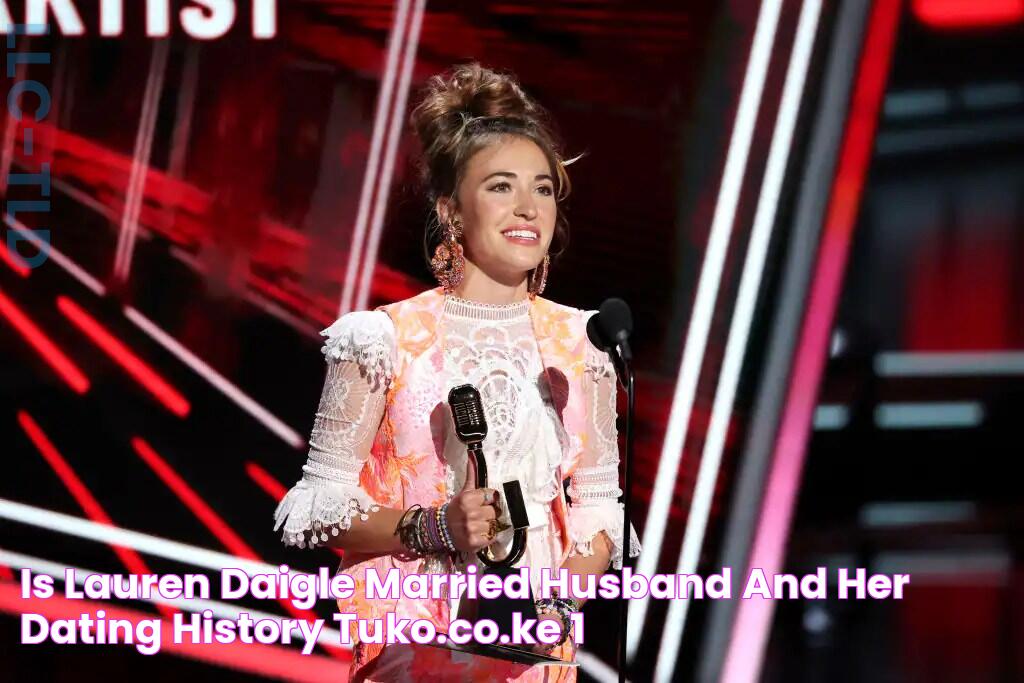 Is Lauren Daigle married? Husband and her dating history Tuko.co.ke