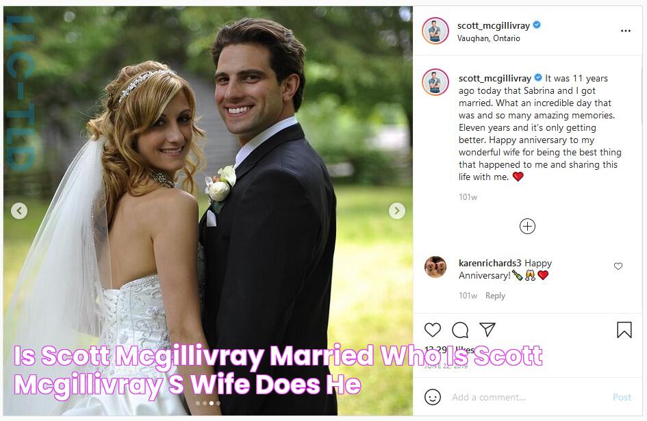 Is Scott McGillivray Married? Who is Scott McGillivray's Wife? Does He