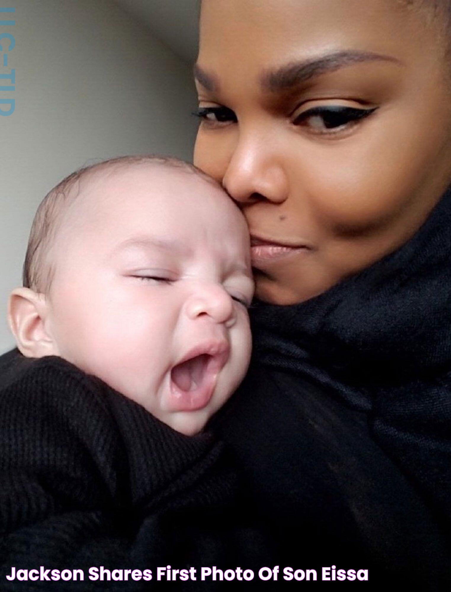 Jackson Shares First Photo of Son Eissa