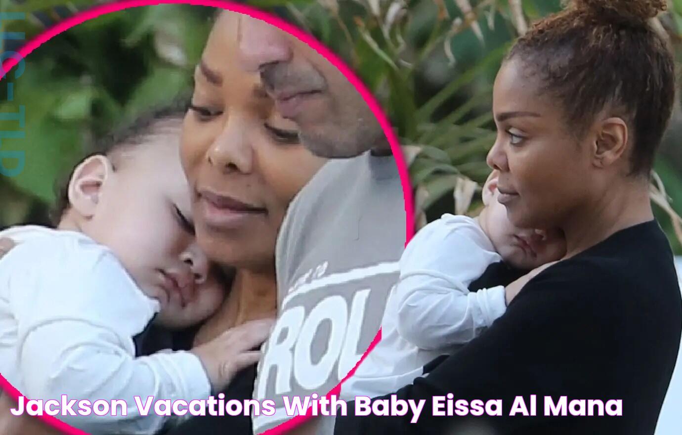 Jackson Vacations With Baby Eissa Al Mana