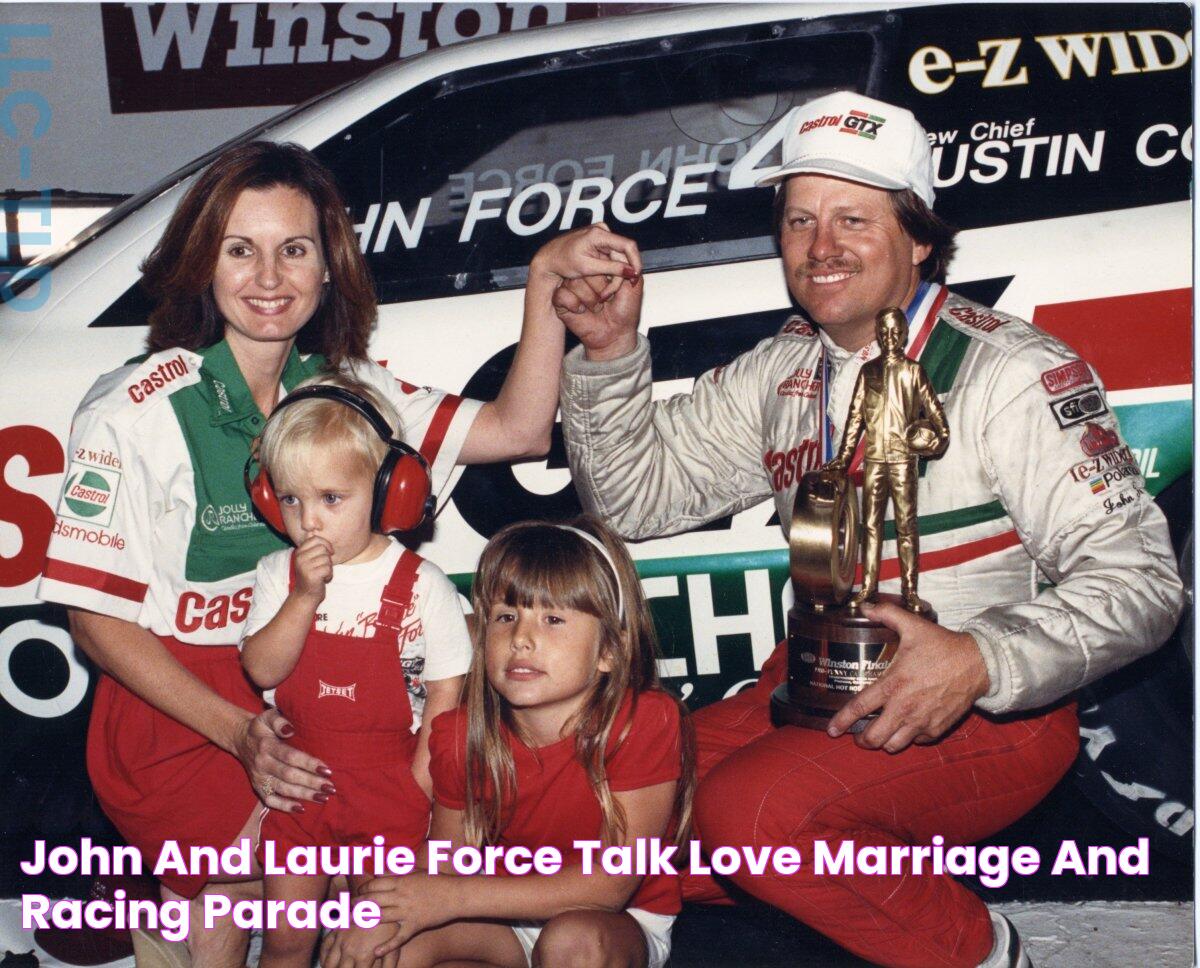 John and Laurie Force Talk Love, Marriage and Racing Parade