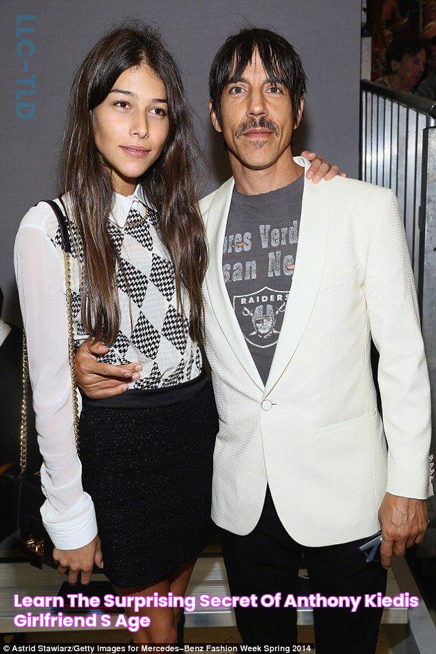 Learn The Surprising Secret Of Anthony Kiedis' Girlfriend's Age