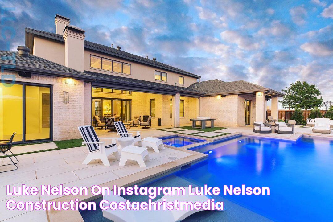 Luke Nelson on Instagram “Luke Nelson Construction 📷 costachristmedia