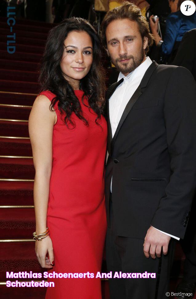 Matthias Schoenaerts and Alexandra Schouteden