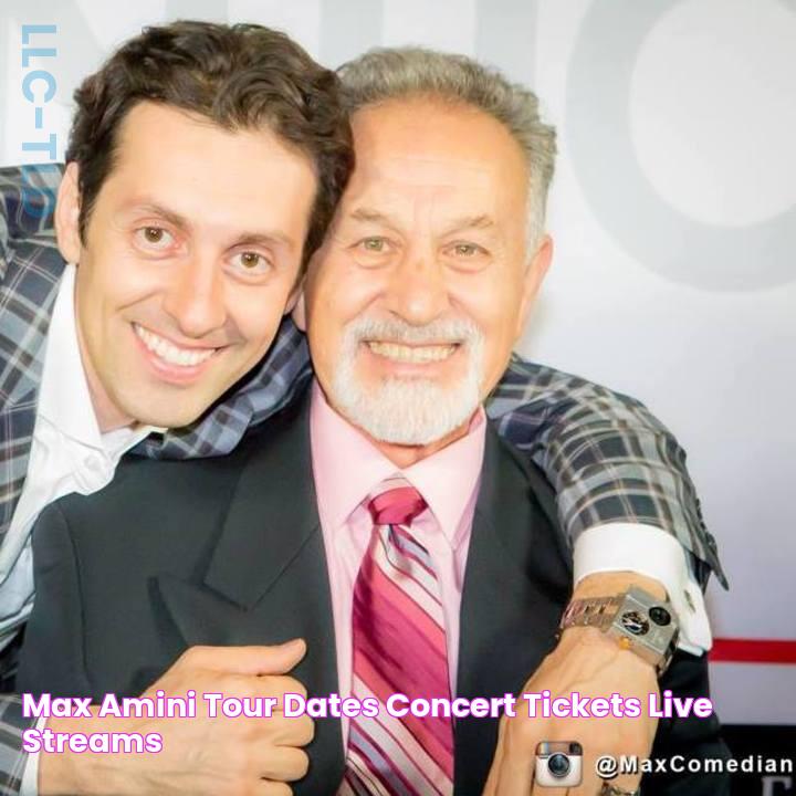 Max Amini Tour Dates, Concert Tickets, & Live Streams