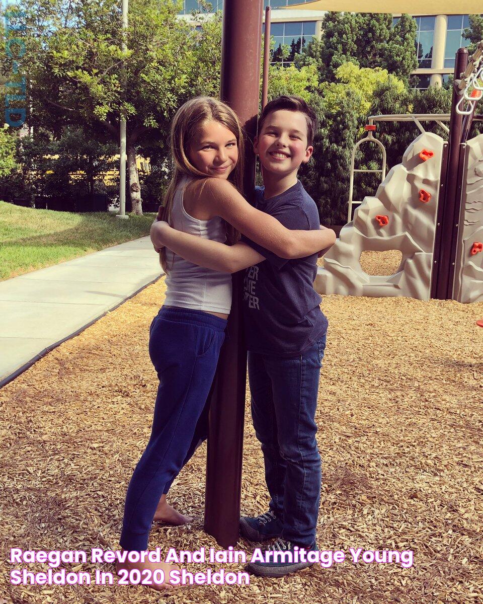 Raegan Revord and Iain Armitage Young Sheldon in 2020 Sheldon