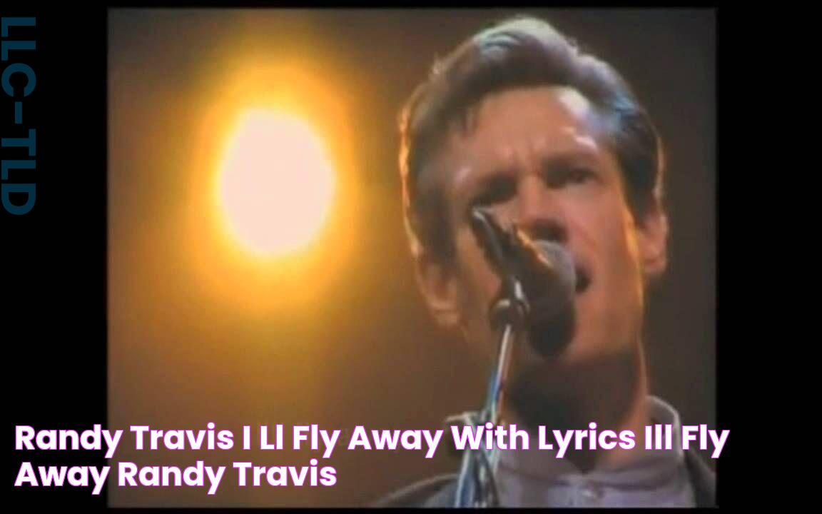 Randy Travis I'll Fly Away (with lyrics) Ill fly away, Randy travis