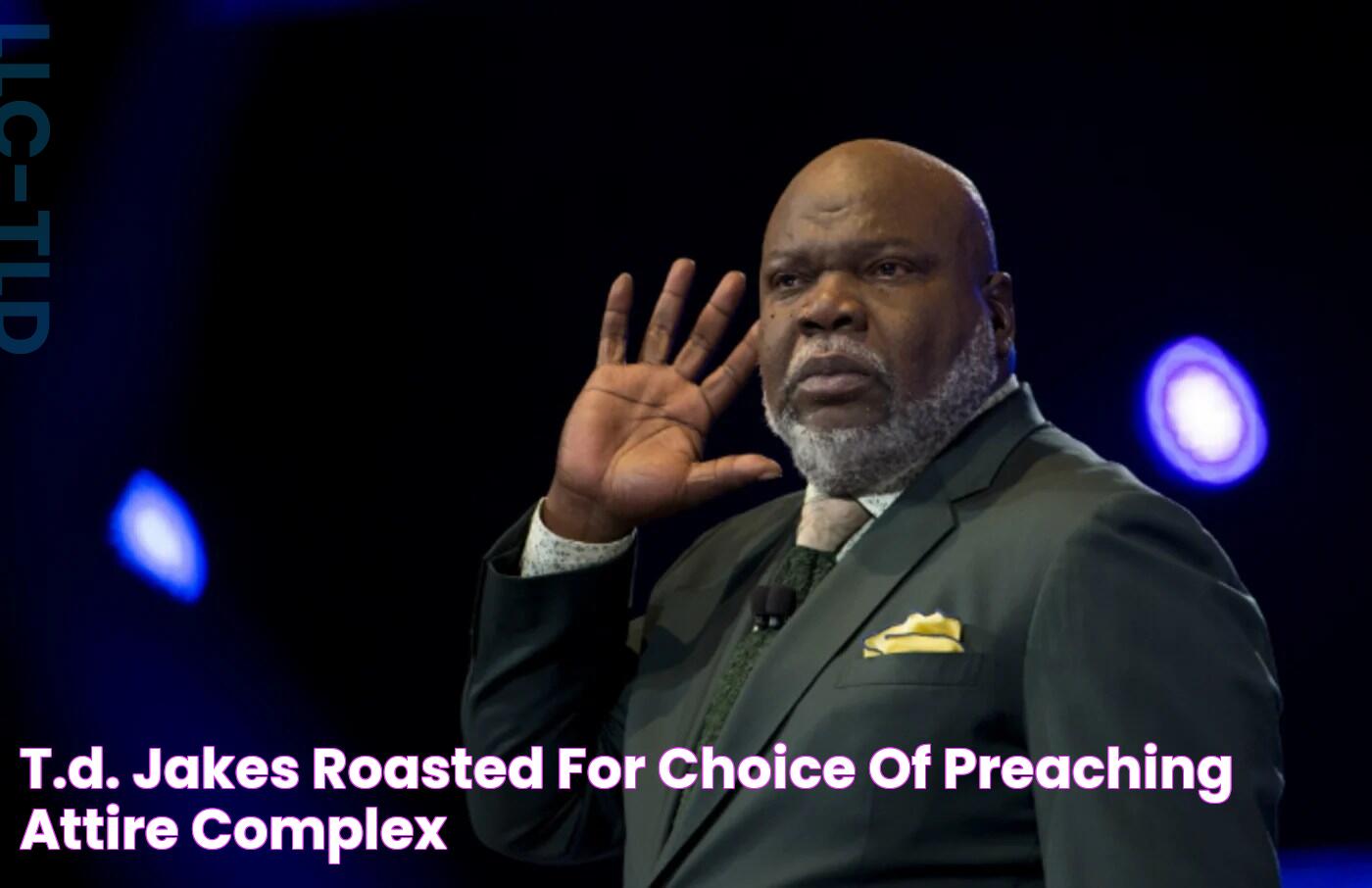 T.D. Jakes Roasted for Choice of Preaching Attire Complex