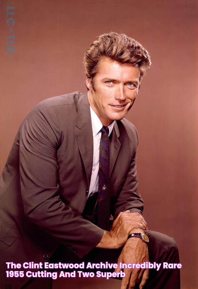 The Clint Eastwood Archive Incredibly rare 1955 cutting and two superb