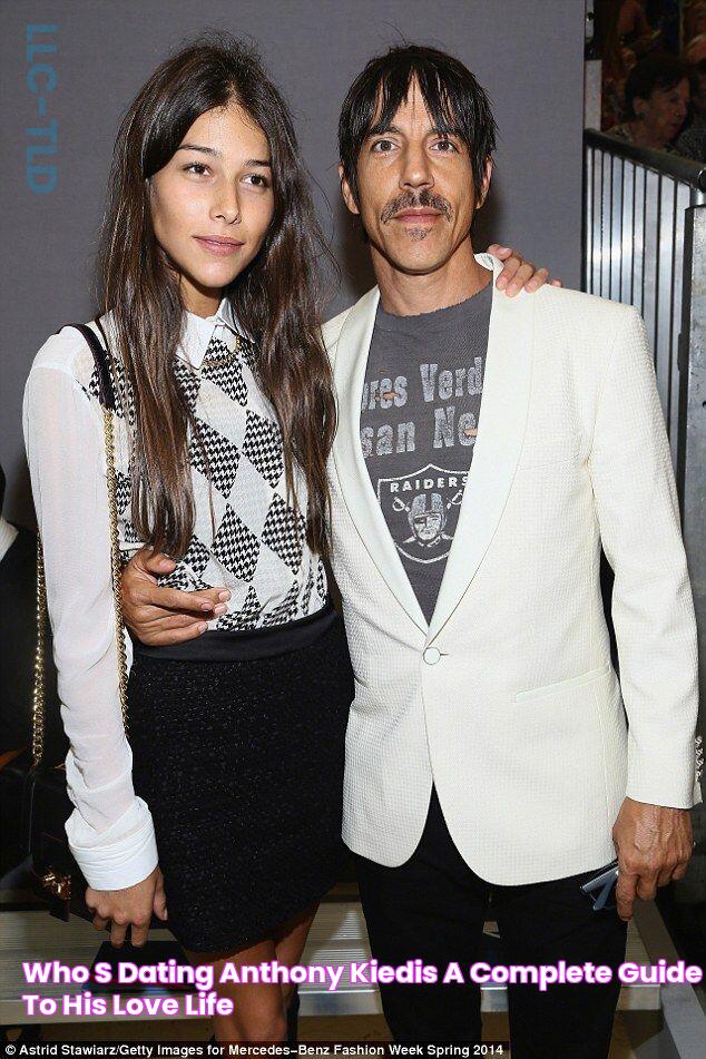 Who's Dating Anthony Kiedis A Complete Guide To His Love Life