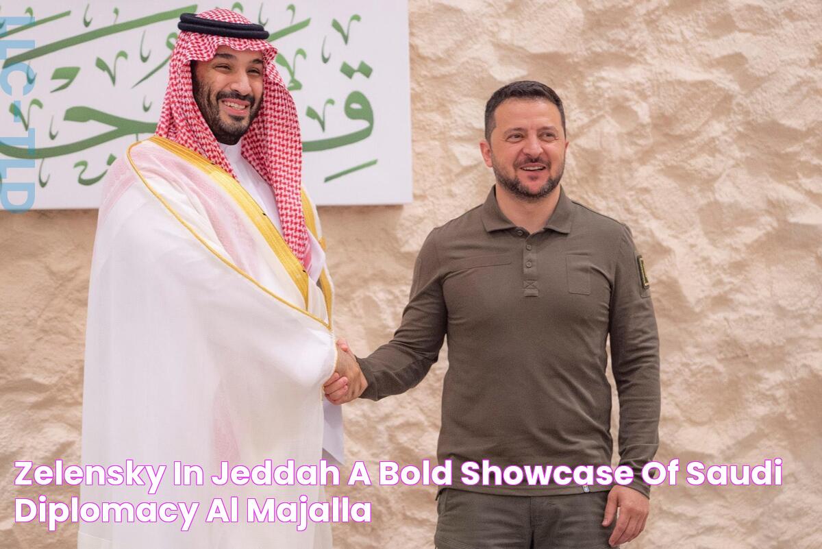 Zelensky in Jeddah A bold showcase of Saudi diplomacy Al Majalla