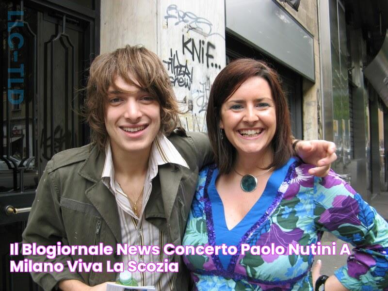 il bloGiornale news CONCERTO PAOLO NUTINI !!! (a Milano) Viva la Scozia!