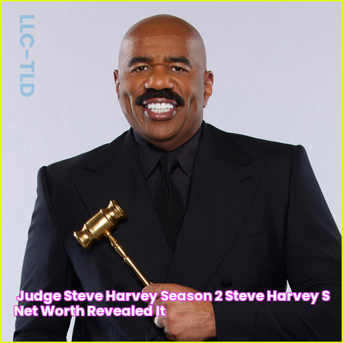 ‘Judge Steve Harvey’ Season 2 Steve Harvey’s Net Worth Revealed (& It