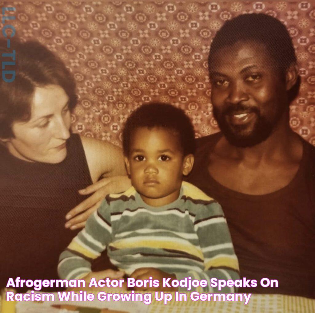 AfroGerman actor Boris Kodjoe speaks on racism while growing up in Germany