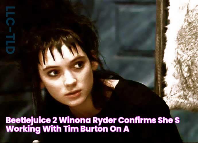 Beetlejuice 2 Winona Ryder confirms she’s working with Tim Burton on a