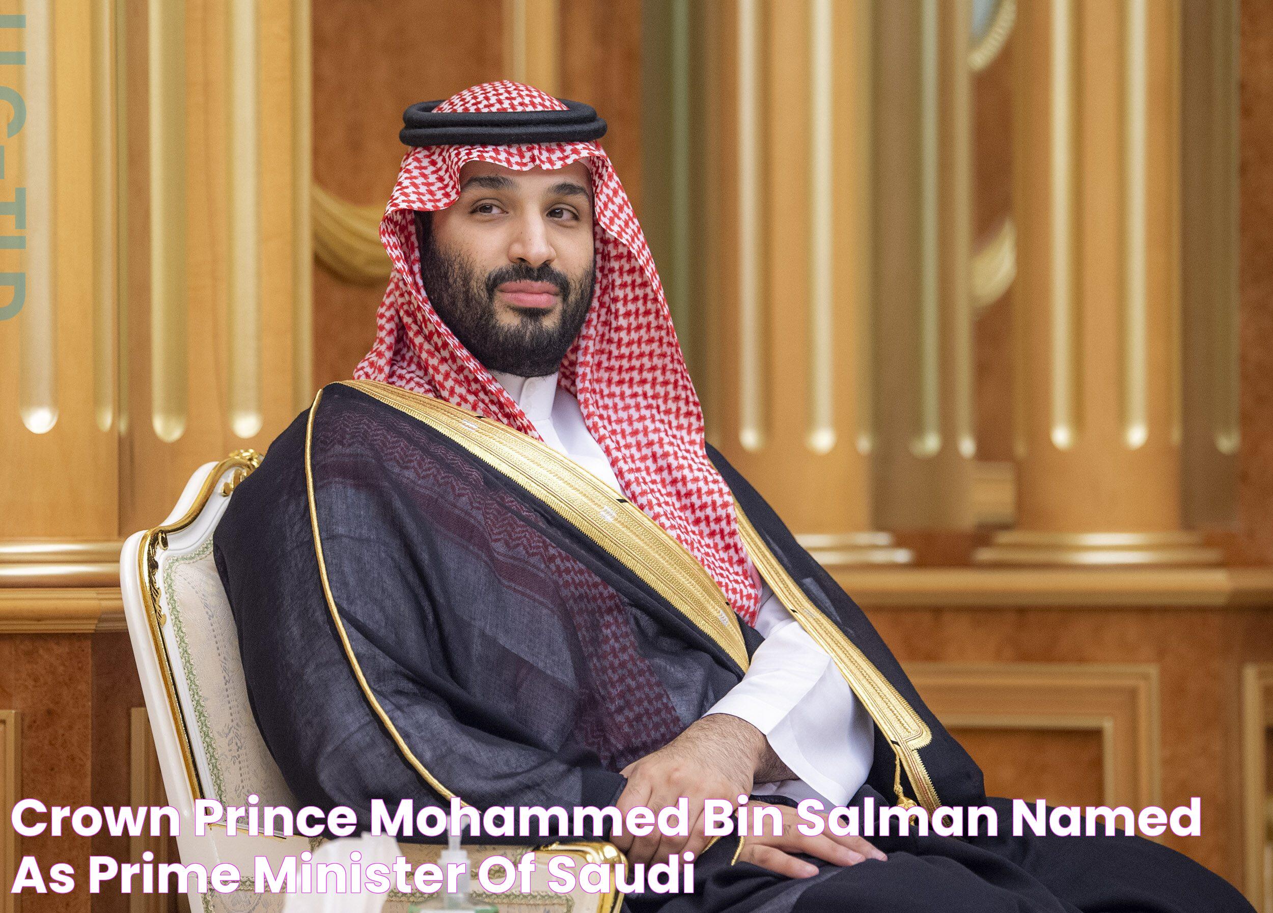 Crown Prince Mohammed bin Salman named as prime minister of Saudi