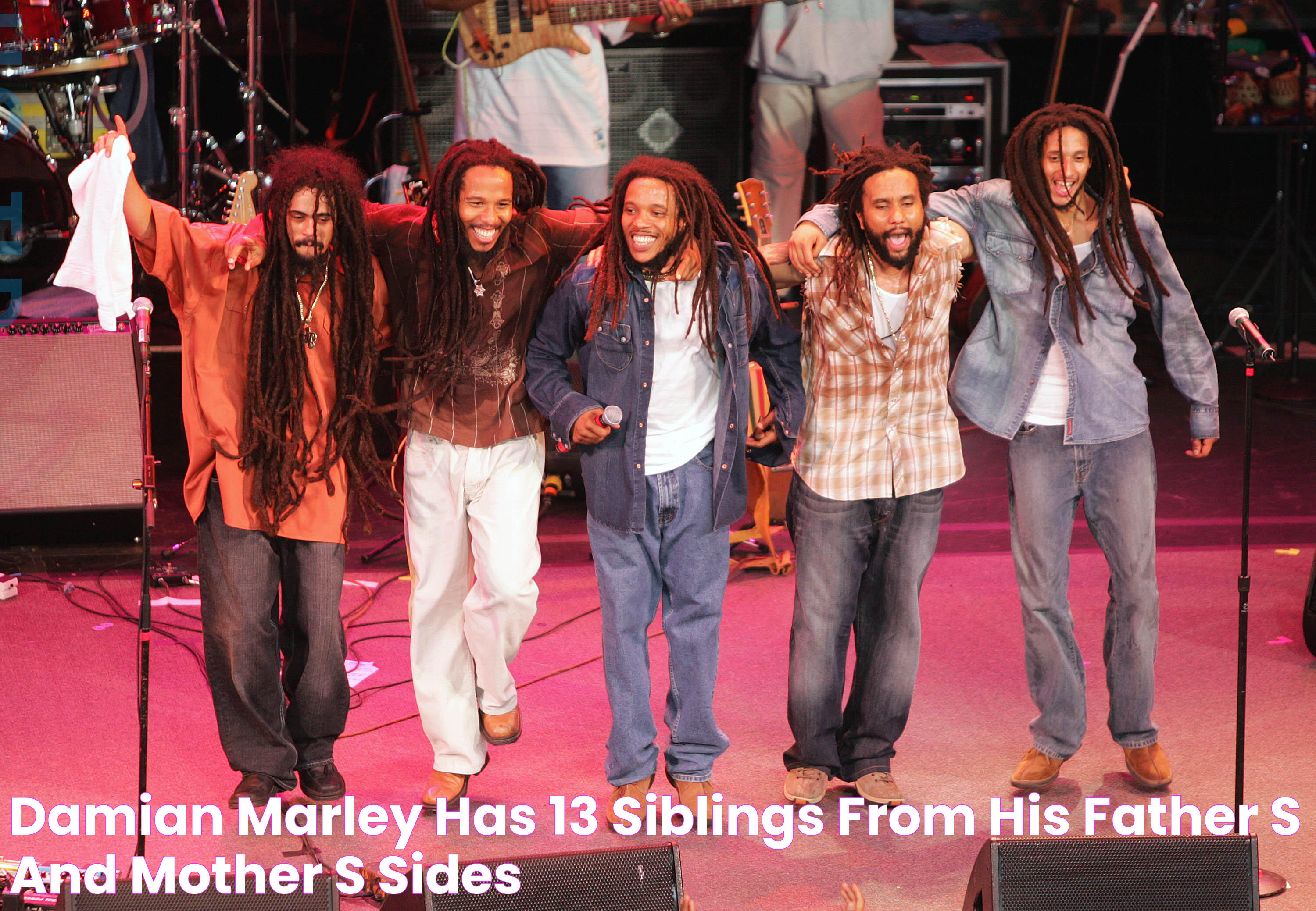 Damian Marley Has 13 Siblings from His Father’s and Mother’s Sides