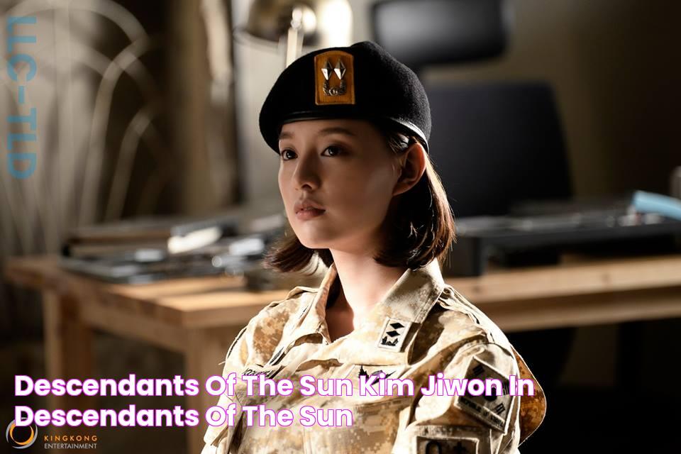 Descendants of the sun Kim JiWon in Descendants of the sun