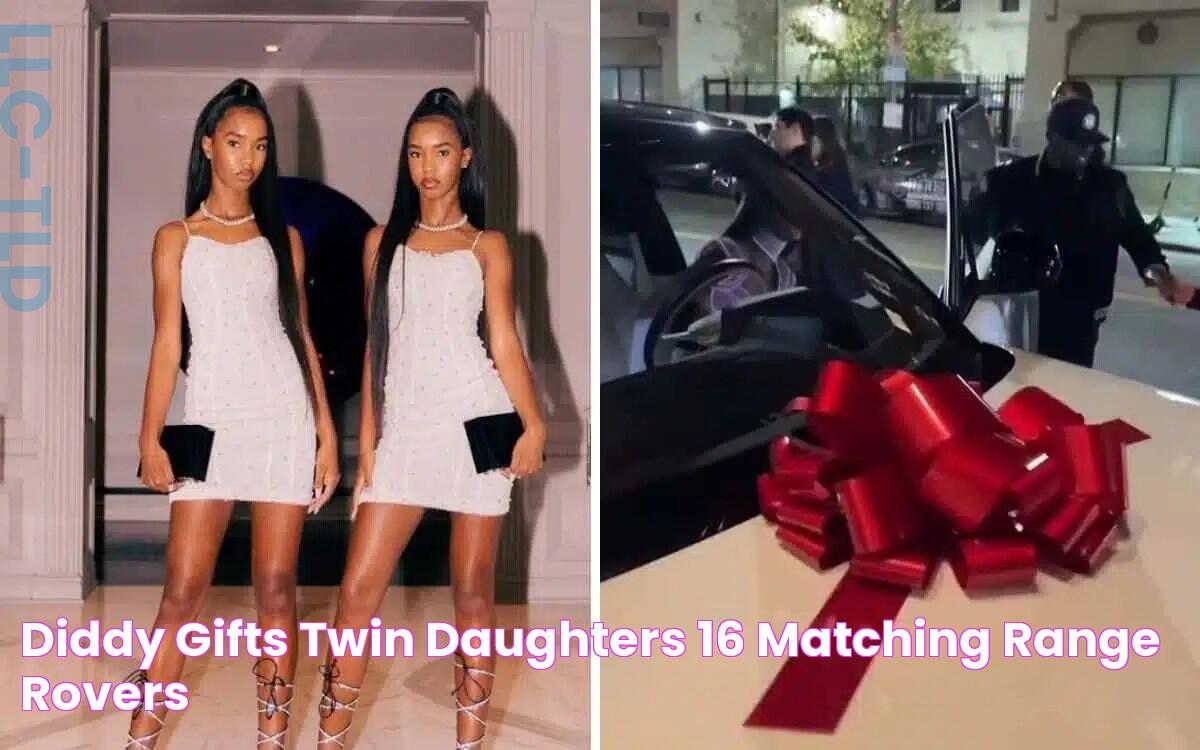 Diddy gifts twin daughters, 16, matching Range Rovers