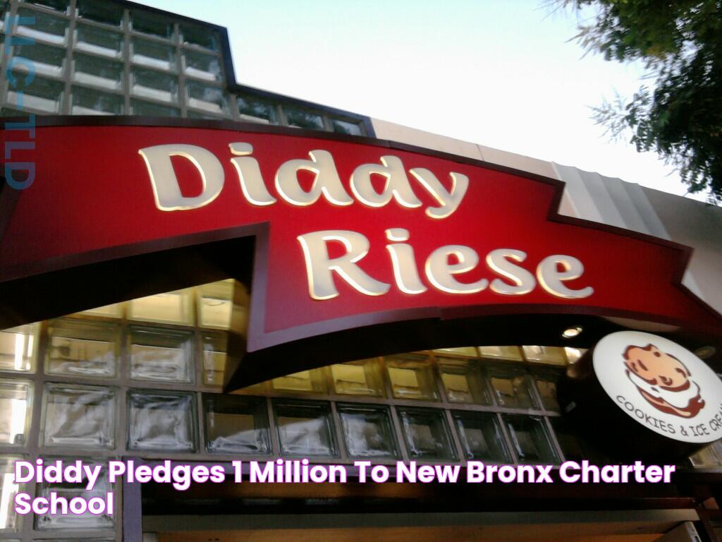 Diddy pledges 1 million to new Bronx charter school