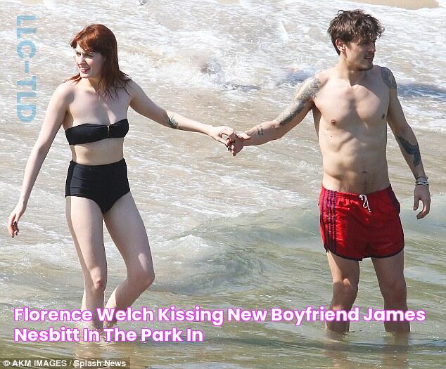 Florence Welch kissing new boyfriend James Nesbitt in the park in