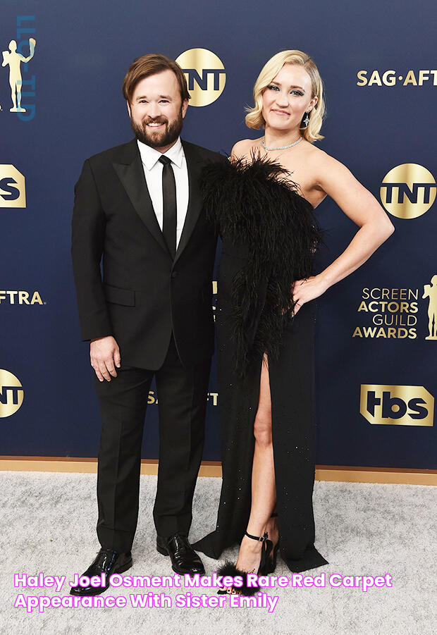 Haley Joel Osment Makes Rare Red Carpet Appearance With Sister Emily