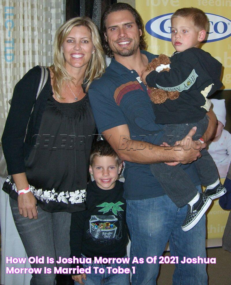 How Old Is Joshua Morrow As of 2021, joshua morrow is married to tobe