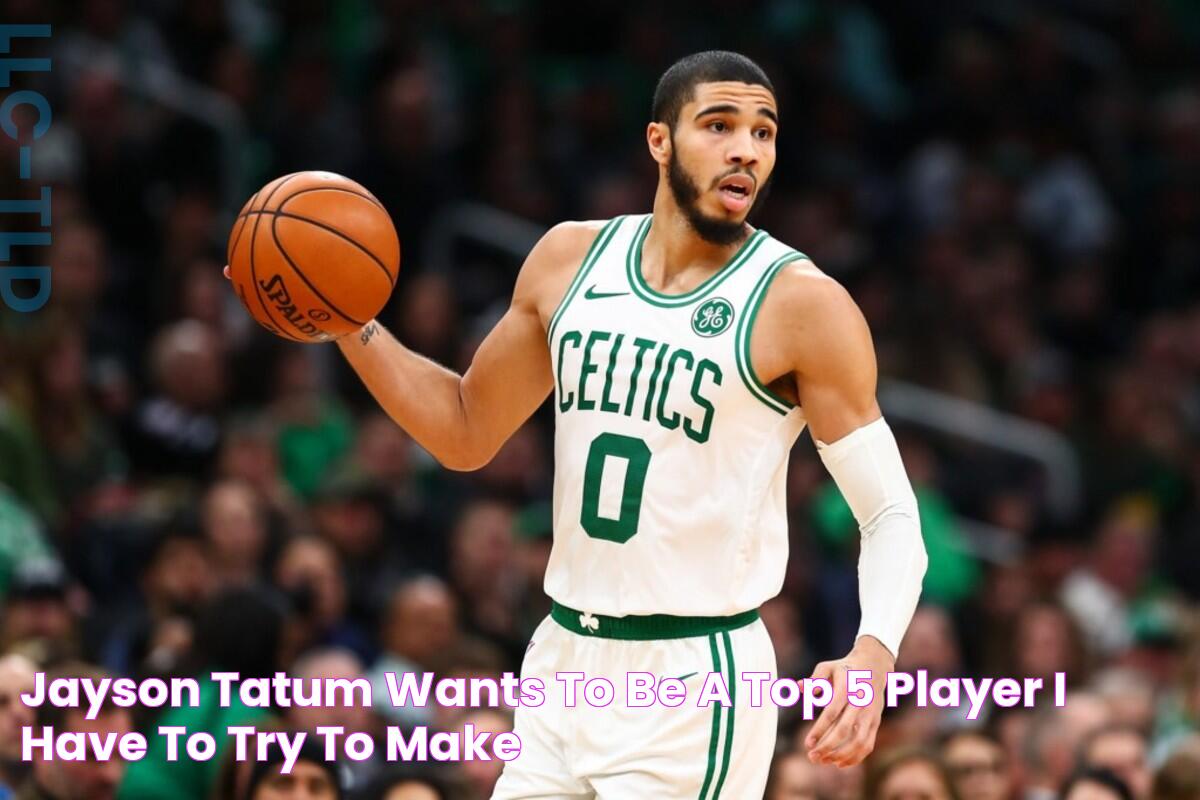 Jayson Tatum Wants To Be A Top 5 Player "I Have To Try To Make