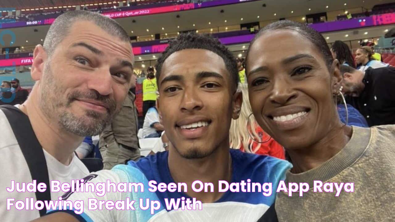 Jude Bellingham seen on dating app Raya following break up with