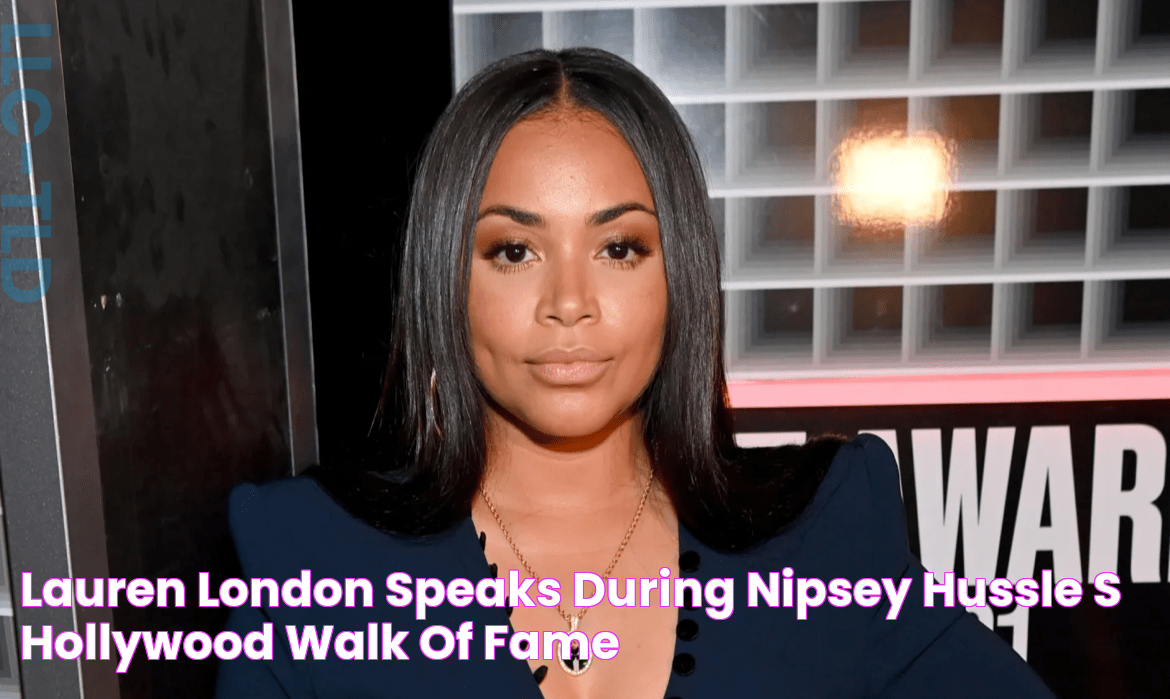 Lauren London Speaks During Nipsey Hussle’s Hollywood Walk Of Fame