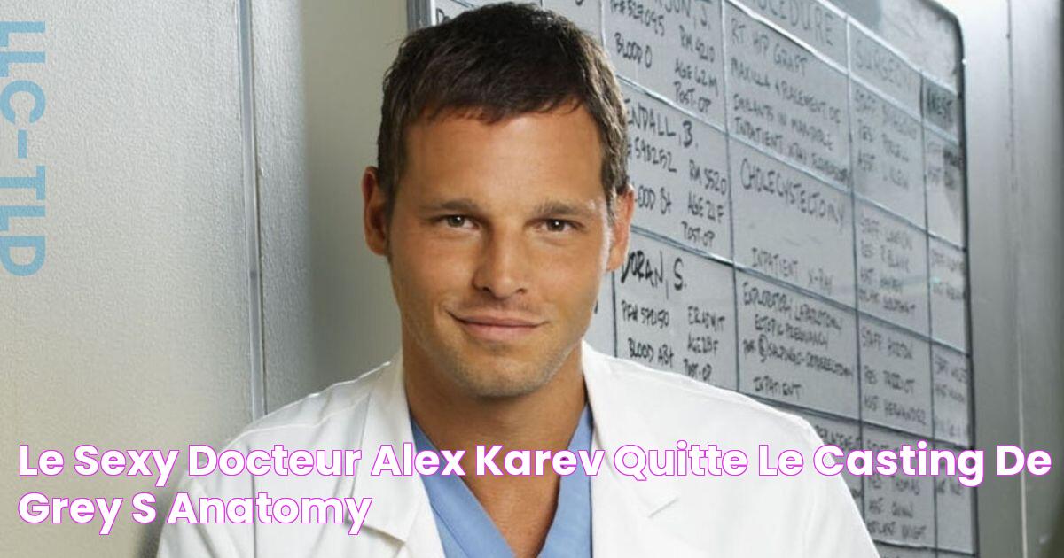 Le sexy docteur Alex Karev quitte le casting de Grey's Anatomy