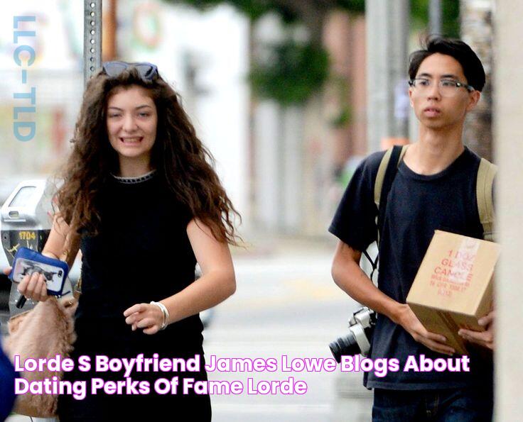 Lorde's Boyfriend James Lowe Blogs About Dating, Perks of Fame Lorde