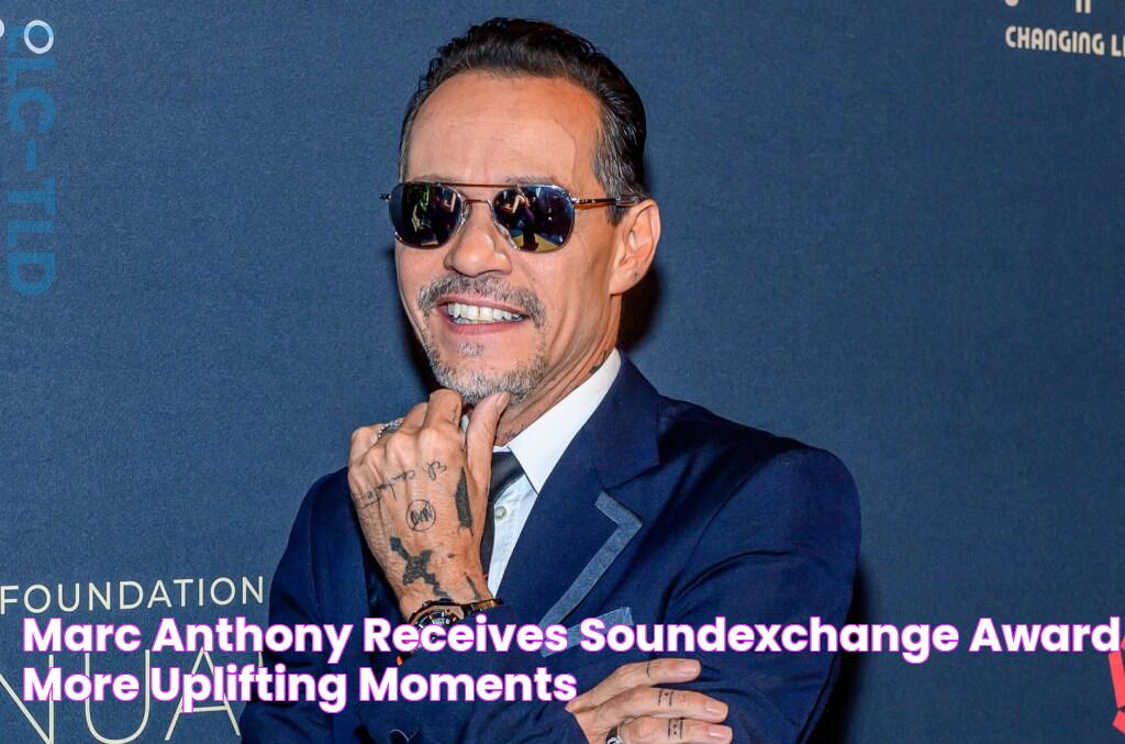 Marc Anthony Receives SoundExchange Award & More Uplifting Moments