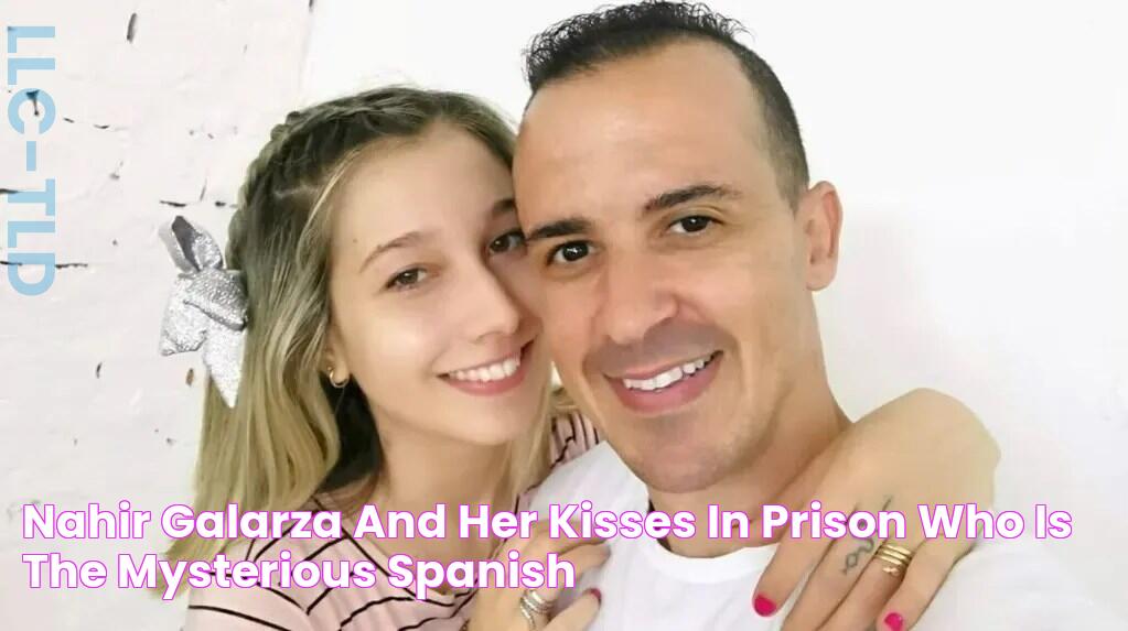 Nahir Galarza and her kisses in prison who is the mysterious Spanish