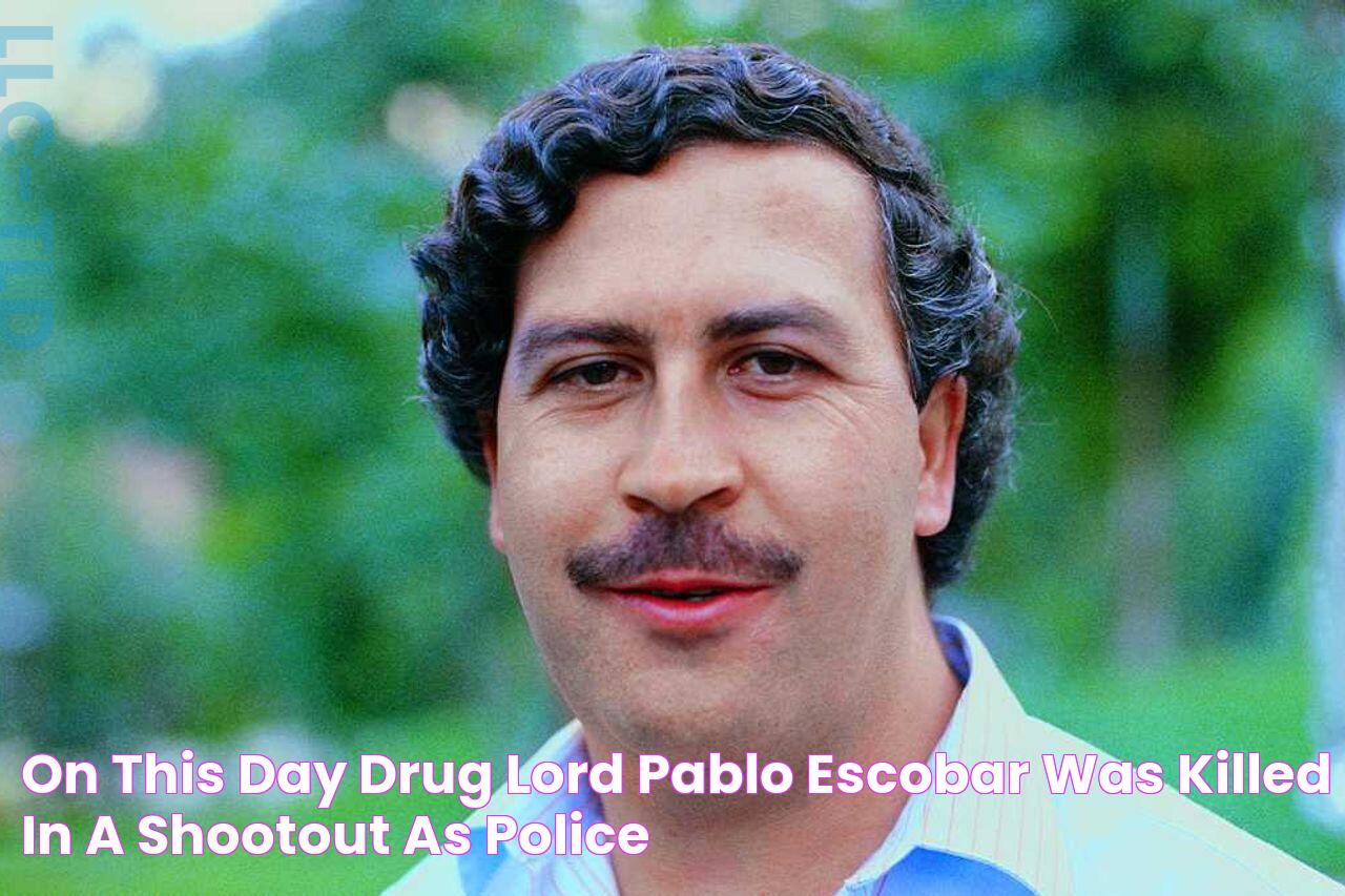 On This Day Drug lord Pablo Escobar was killed in a shootout as police